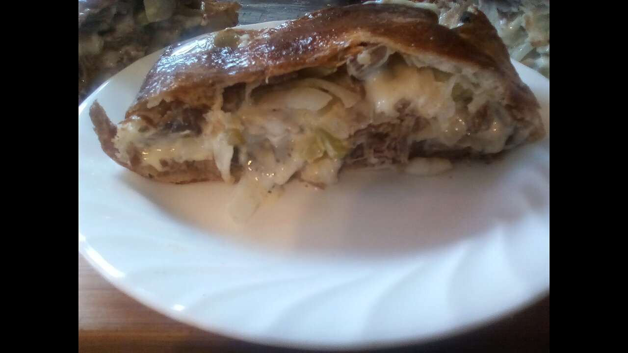 My Philly Cheese Steak Stromboli