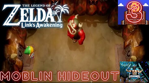 The Legend of Zelda: Link's Awakening Playthrough Part 3: Moblin's Hideout