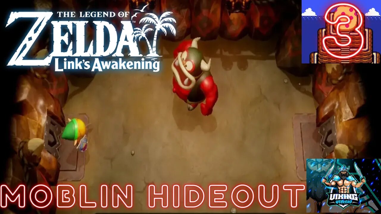 The Legend of Zelda: Link's Awakening Playthrough Part 3: Moblin's Hideout