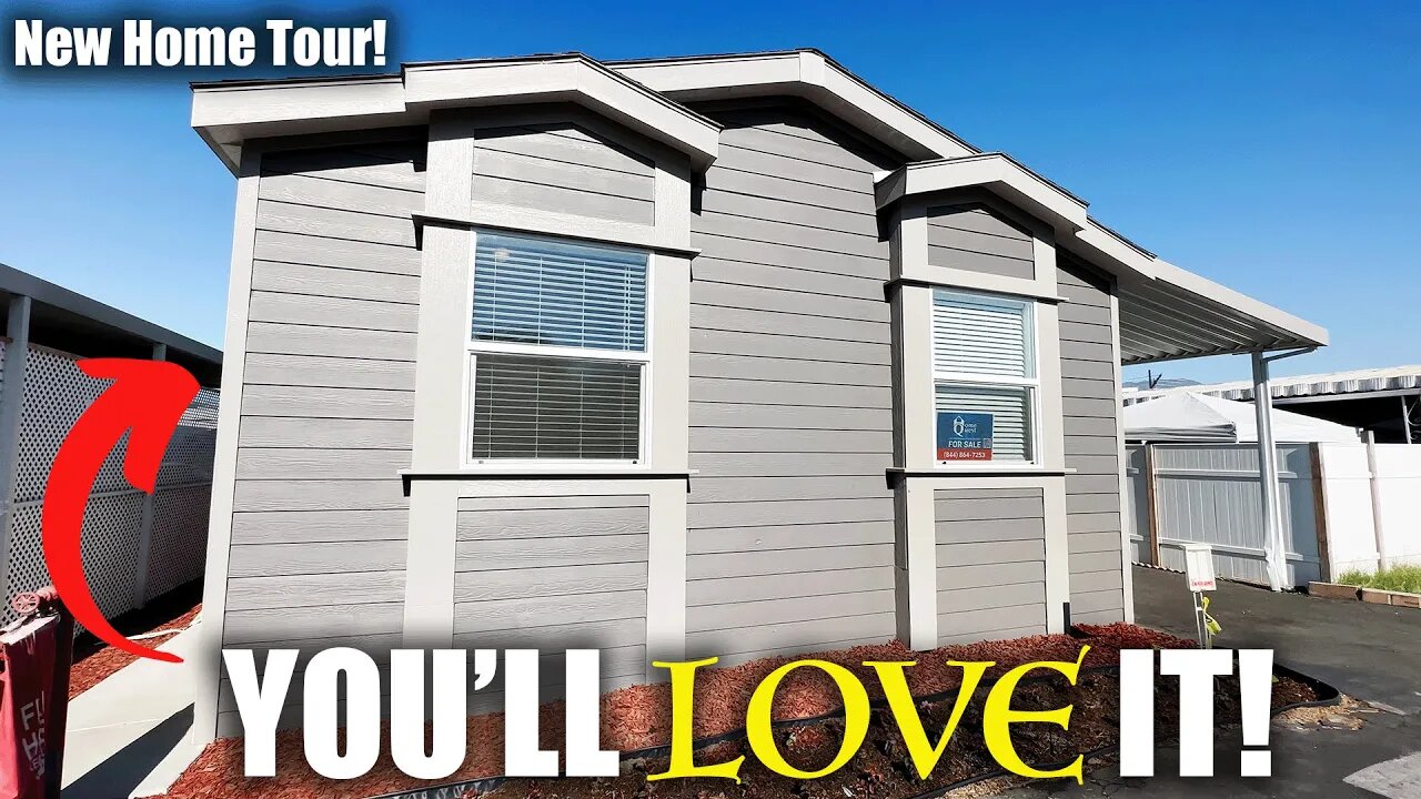 💯This home is LOADED with features🏡! New Fleetwood Manufactured Home Tour! Tumbling Waters G7