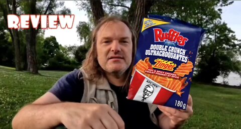 Limited Time KFC Ruffles Double Crunch Zinger Hot & Spicy Chicken Review