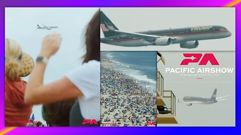 TRUMP: THANK YOU PACIFIC AIR SHOW AND HUNTINGTON BEACH, CALIFORNIA! 9/29/2023