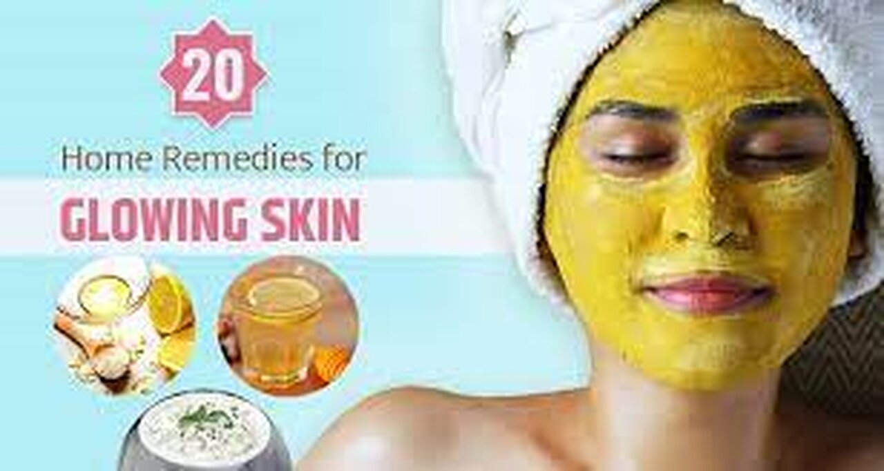 glowing skin home remedy