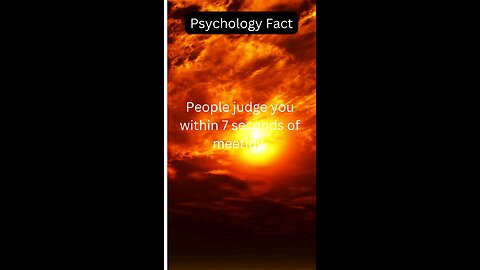 Psychology Fact