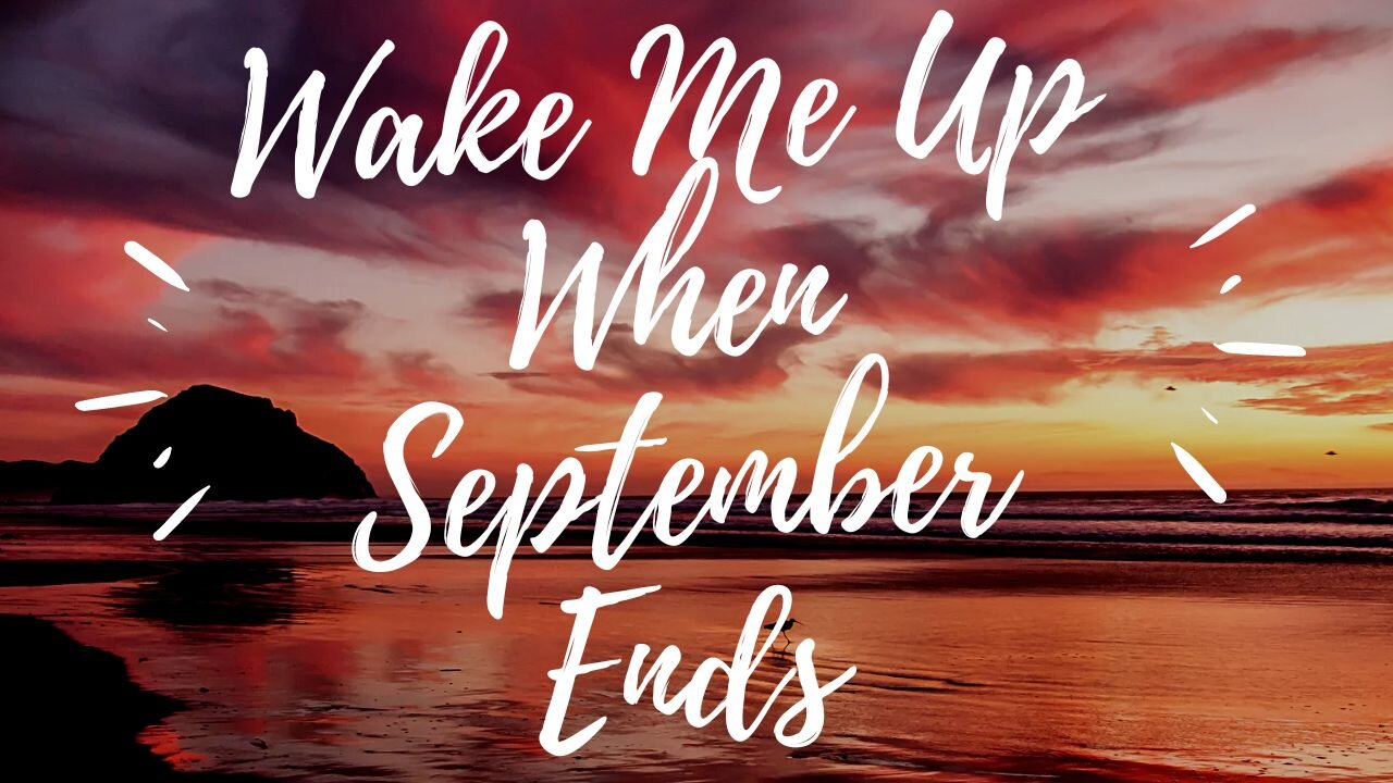 WAKE ME UP WHEN SEPTEMBER ENDS by Green Day (KARAOKE)