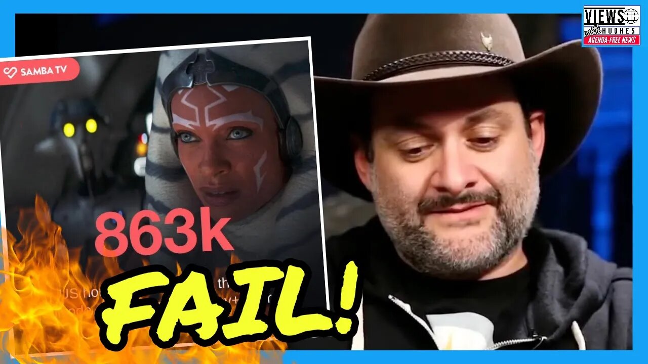 Ahsoka Ratings PLUMMET! | Are Dave Filoni and Kathleen Kennedy to Blame?📉 | Views with Hughes