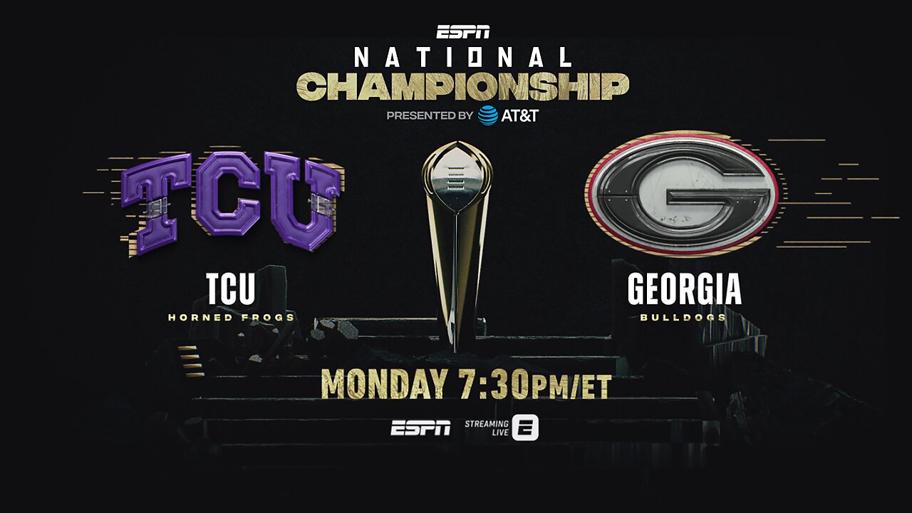 Cfp National Championship 2023 #1 Georgia vs #3Tcu