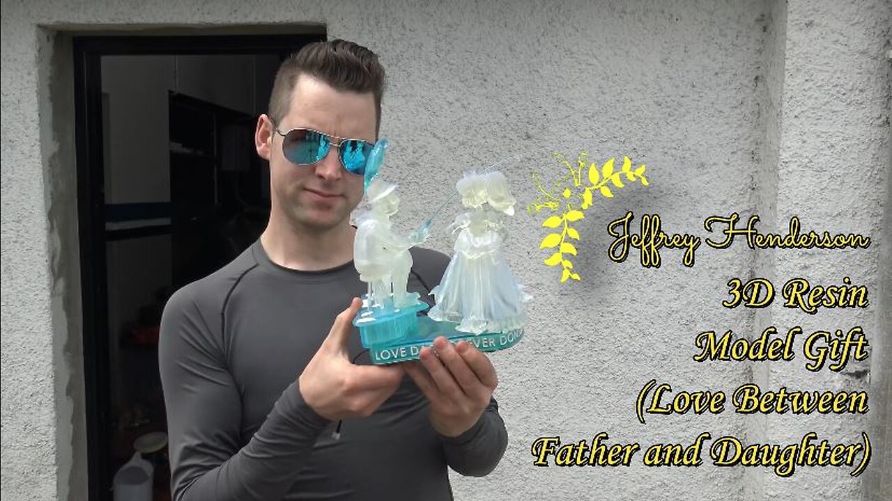 Jeffrey Henderson | Custom 3D Resin Model Gift (Love Between Father and Daughter) | Princess and Dad