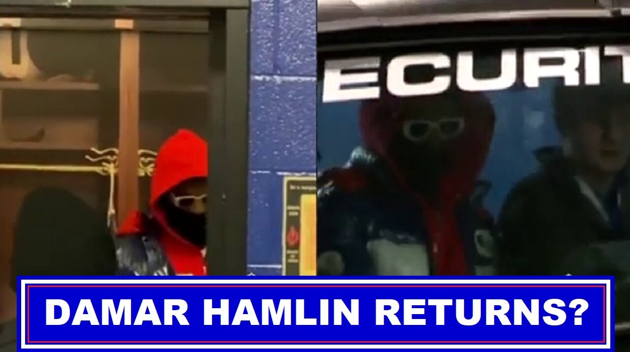 DAMAR HAMLIN 1ST PUBLIC APPEARANCE AT TODAYS GAME??