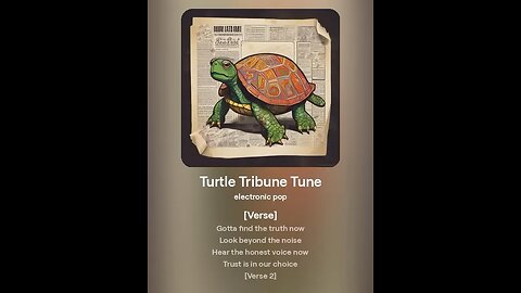 Turtle Tribune Tune by Turtle Tunes