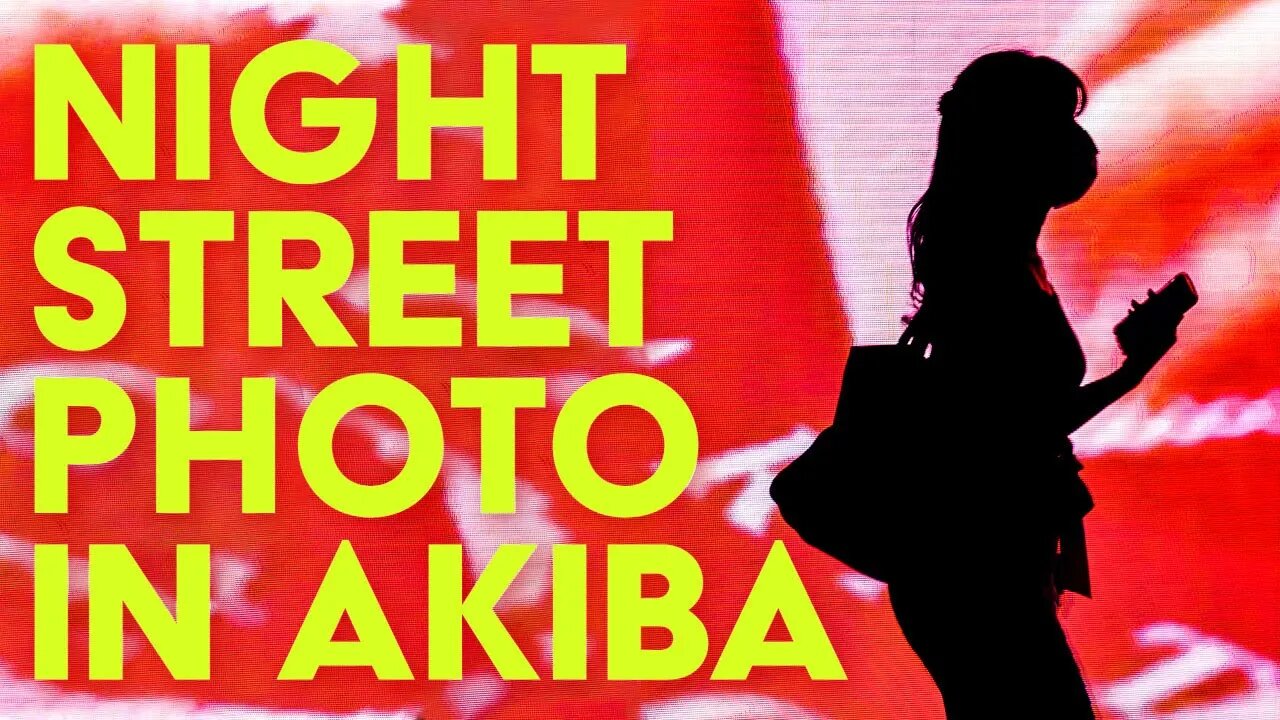 Akihabara Deserted - Tokyo Street Photo Vlog #4