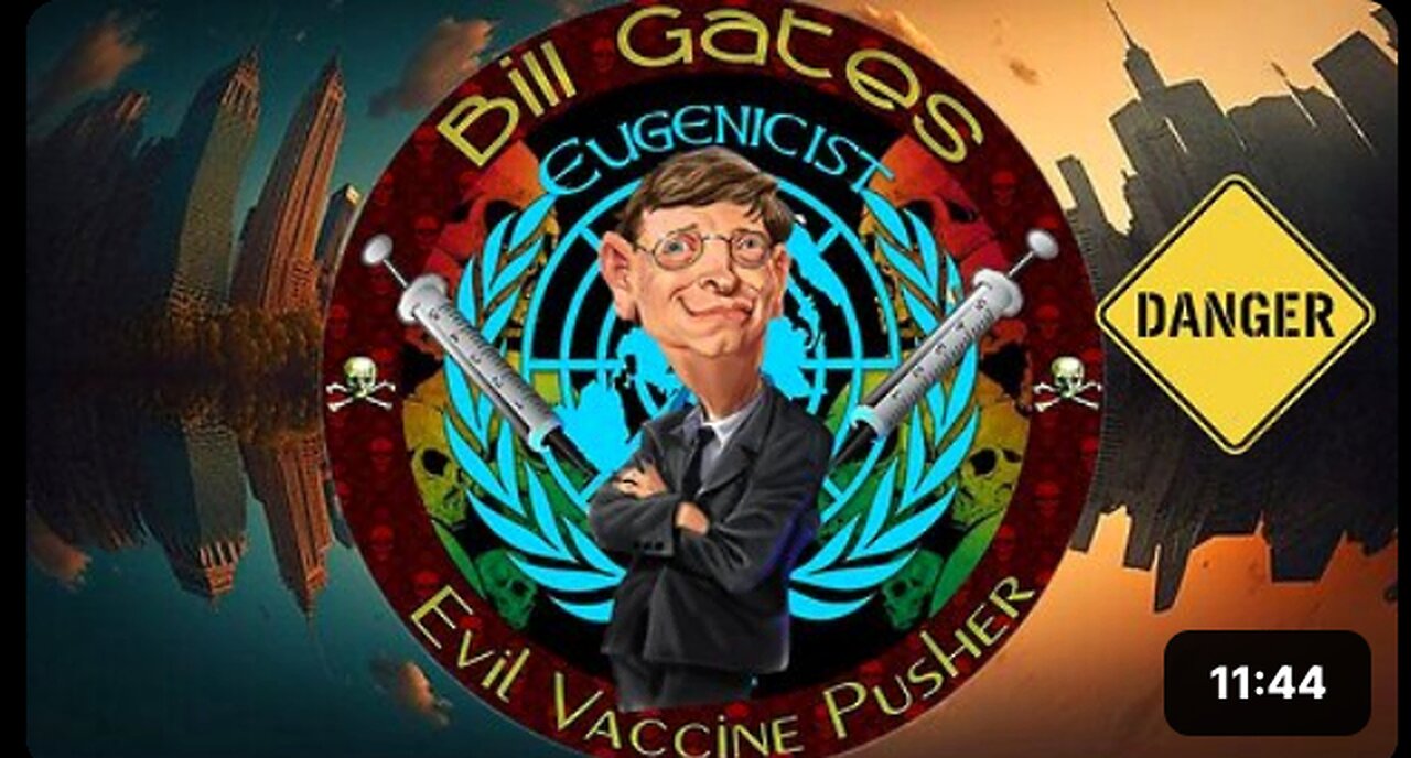 FREUDIAN SLIPS! THE VACCINE BLUNDERS OF 'BILL GATES' & THE 'MRNA' 'WINDOWS' 'W.E.F' CONNECTION