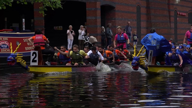 Dragon Boat Race Birmingham 2017