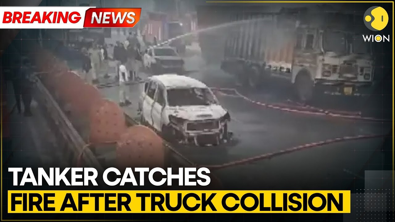 BREAKING: 5 Killed, 37 Injured As CNG Tanker Catches Fire After Truck Collision In Jaipur