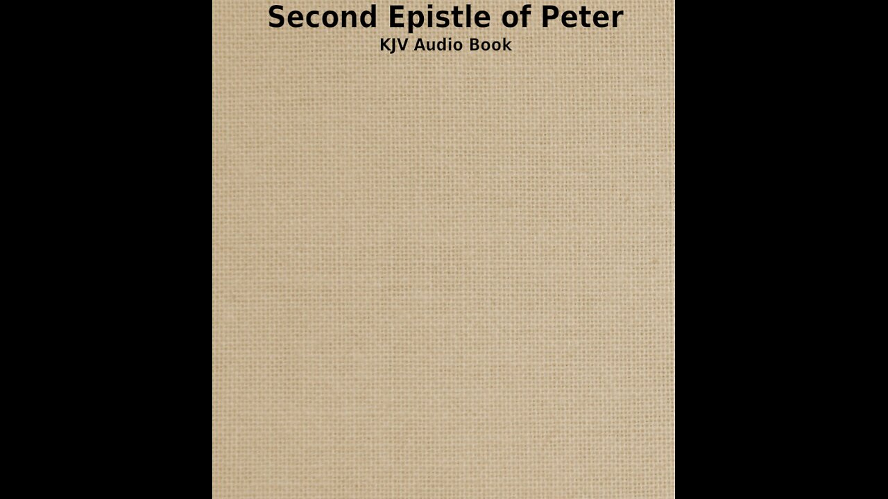 II Peter - Ch 3 - KJV