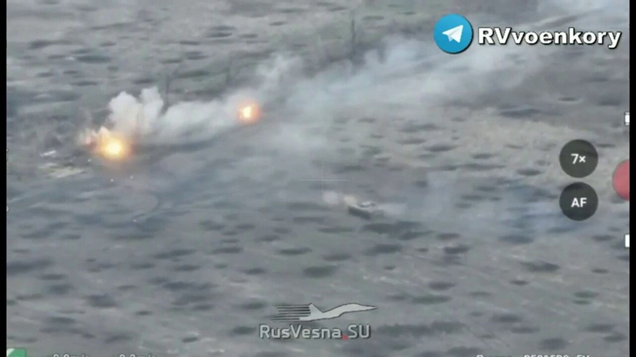 Russian airborne troops advancing on the Zaporozhye front