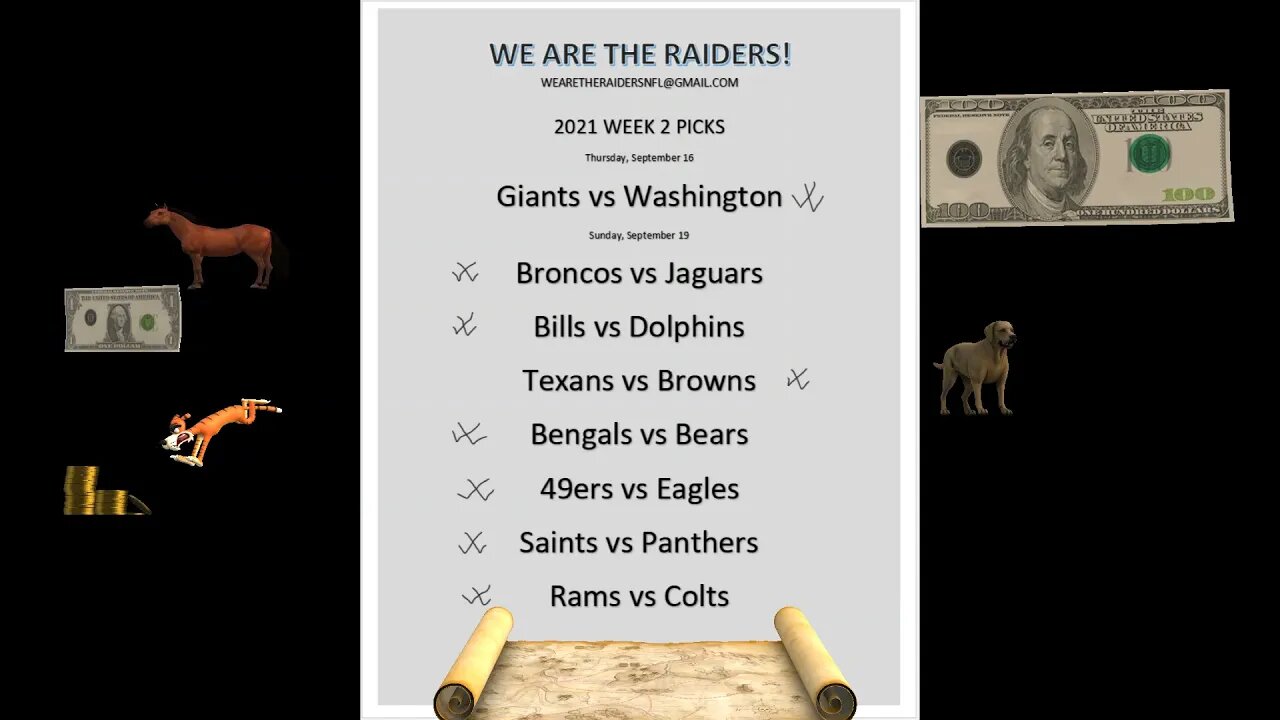 Week 2 picks 2021 NFL