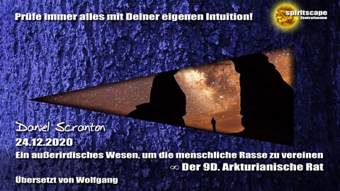 Ein außerirdisches Wesen, um die menschliche Rasse zu vereinen ∞ Der 9D. Arkturianische Rat