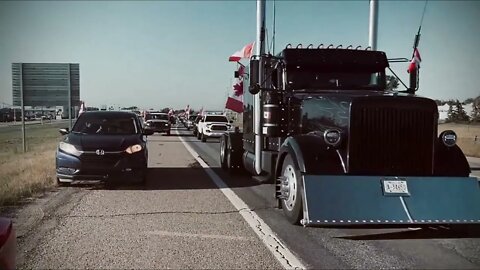 Alberta Convoy : In Support of the Dutch Farmers Protests - Slow Roll We Stand As One