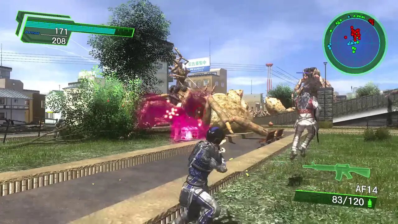 Earth Defense Force 4 Part 8-Battle At The Riverside