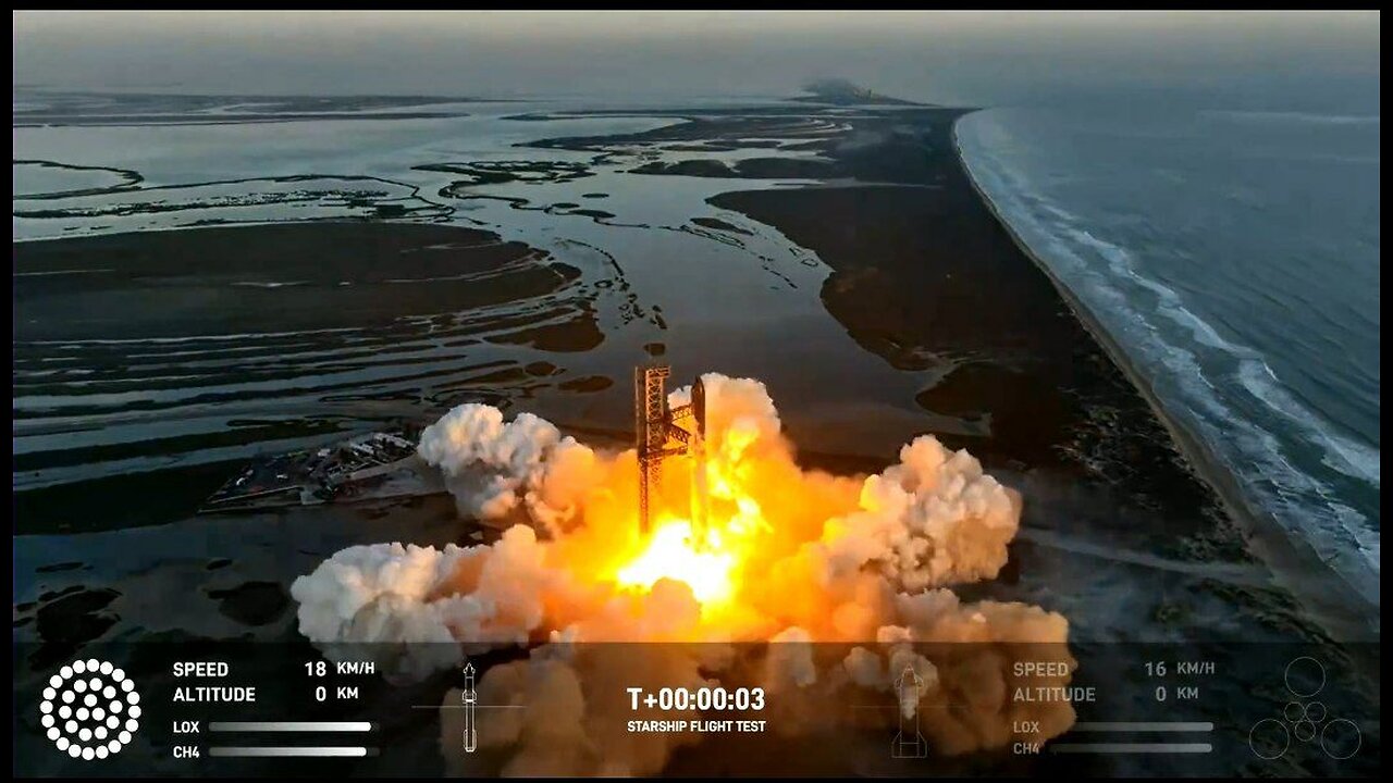 SpaceX launches Starship rocket on 2nd test flight