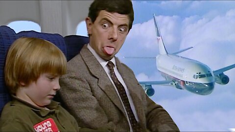 Safe Flight Mr Bean! | Funny Clips | Mr Bean Official