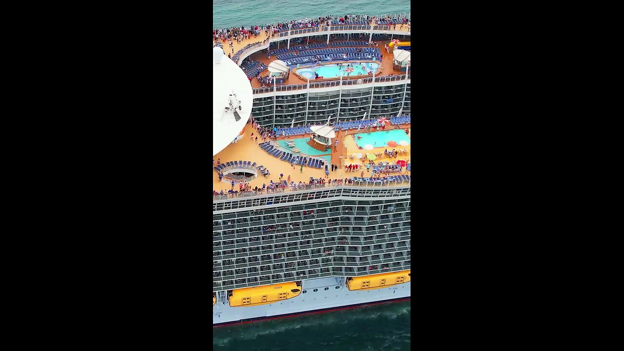 very beautiful and huge cruise ship