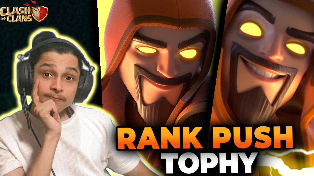 🔥Rank Push Attack Strategy⚔️Clash of Clans | Krsna Clan #clashofclans #coc #krsnaclan