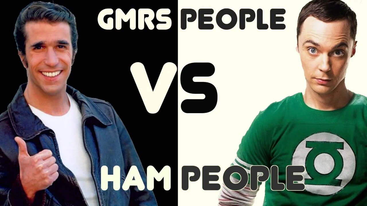 HAM People VS GMRS People - Who Uses GMRS & Who Uses HAM? Whats The Difference Between HAM & GMRS?