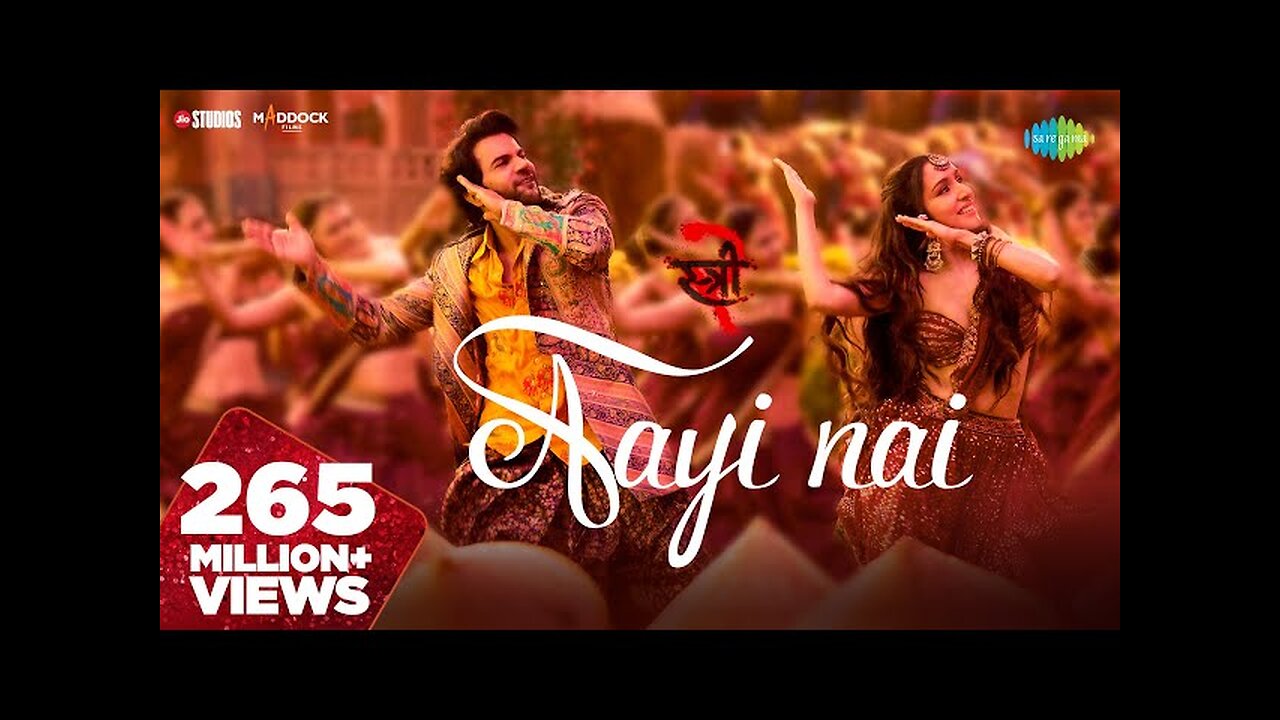 Aayi Nai -Stree 2 | Shraddha Kapoor | Rajkummar Rao | Sachin-Jigar |Pawan Singh,Simran,Divya,Amitabh