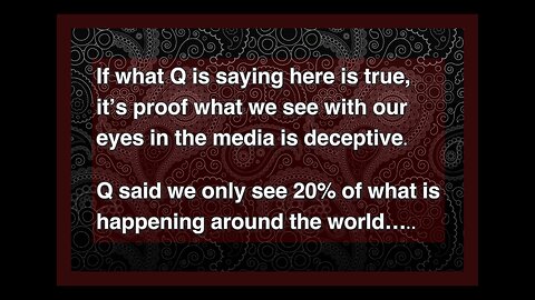 Our Eyes and Ears Deceive Us