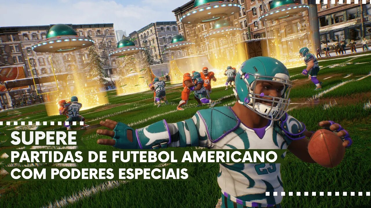 Wild Card Football - Supere Desafiadoras Partidas de Futebol Americano com Poderes Especiais