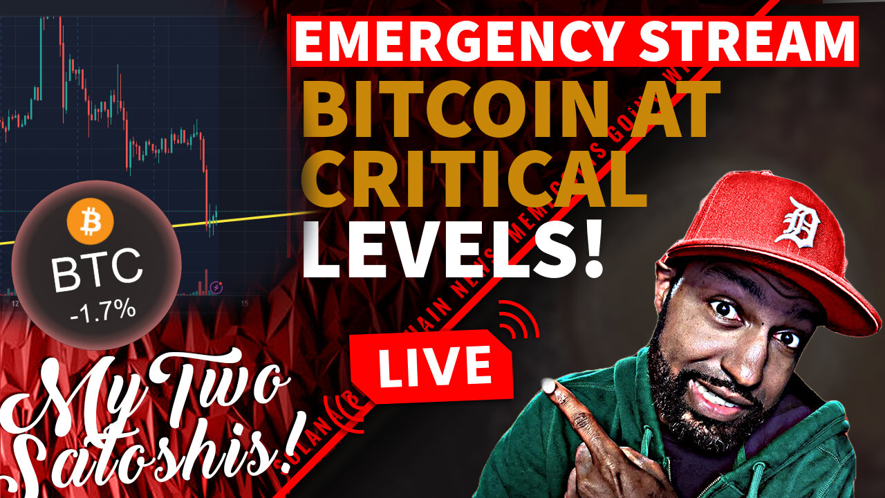 BITCOIN AT THE BRINK?! Will the King Fall or Stage a EPIC Comeback? (Live Breakdown!)