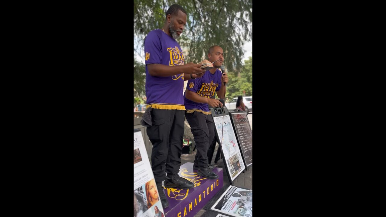 The Prophets Hit the Streets of San Antonio Texas to Wake Up Gods Chosen People