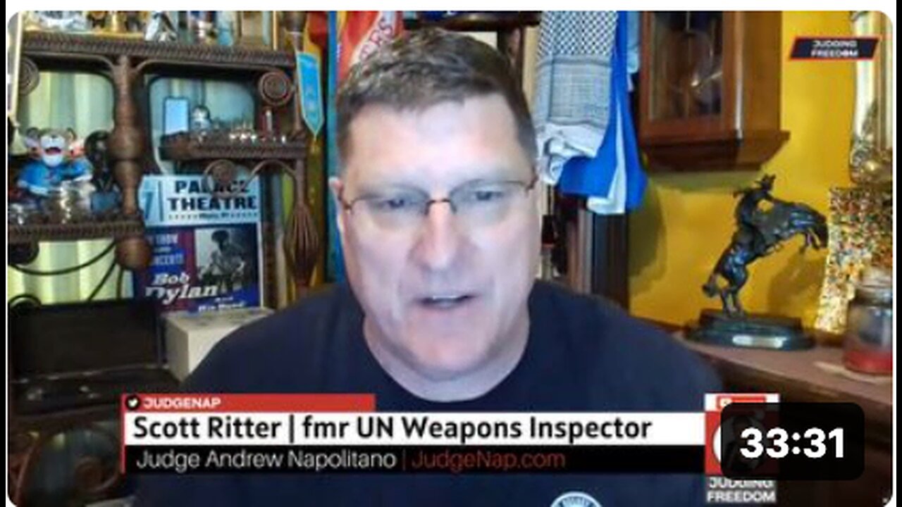 Judge Napolitano - Scott Ritter - On My Way to Russia I Met Big Brother