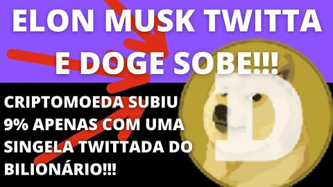 Elon Twitta e #Dogecoin Sobe! - 195