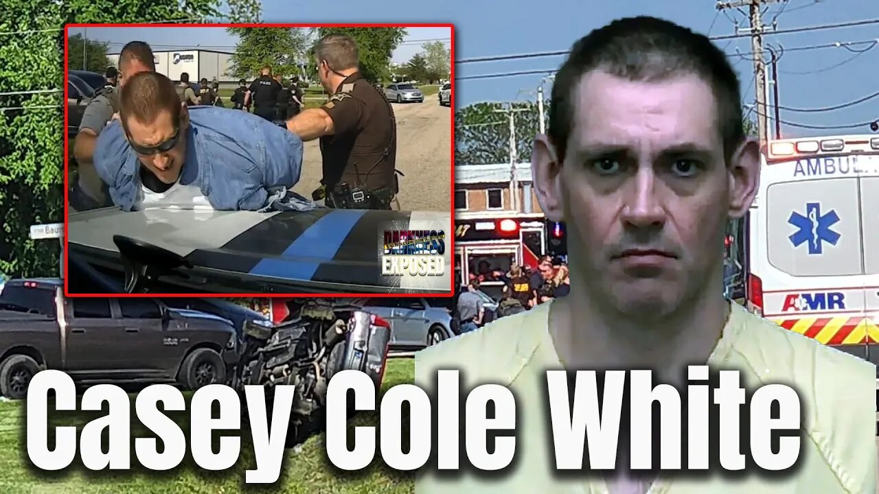 DASH CAM FOOTAGE - The Apprehension of Casey Cole White