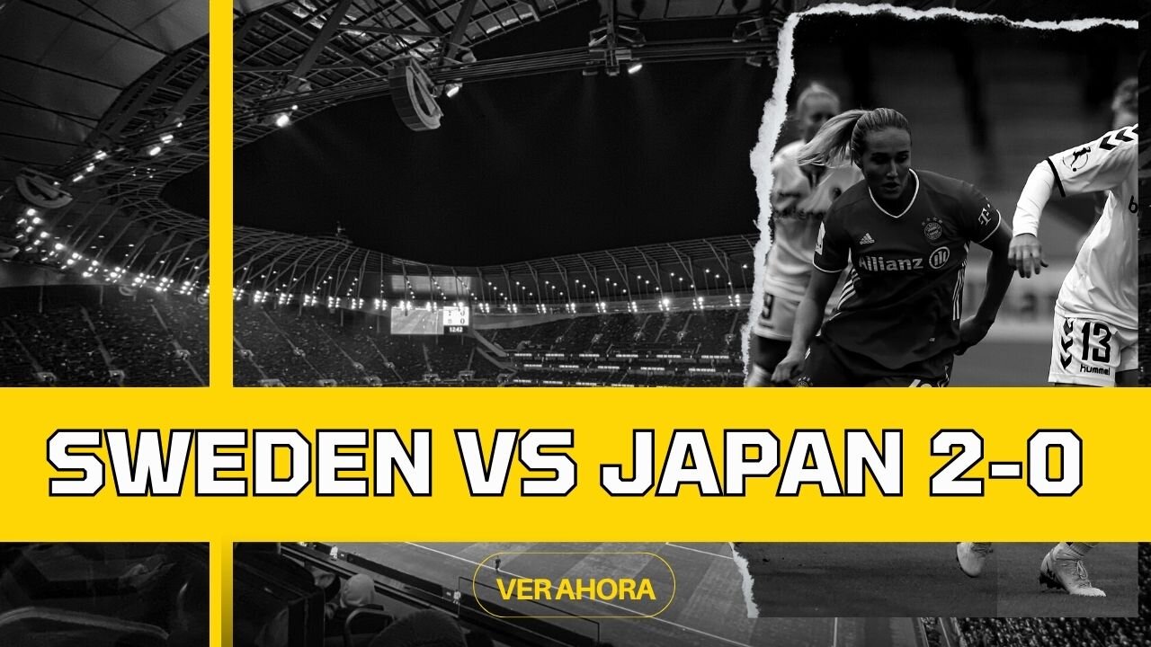 Cuartos de Final Women World Cup 2023 Sweden vs Japan: 2-1 Gol 2