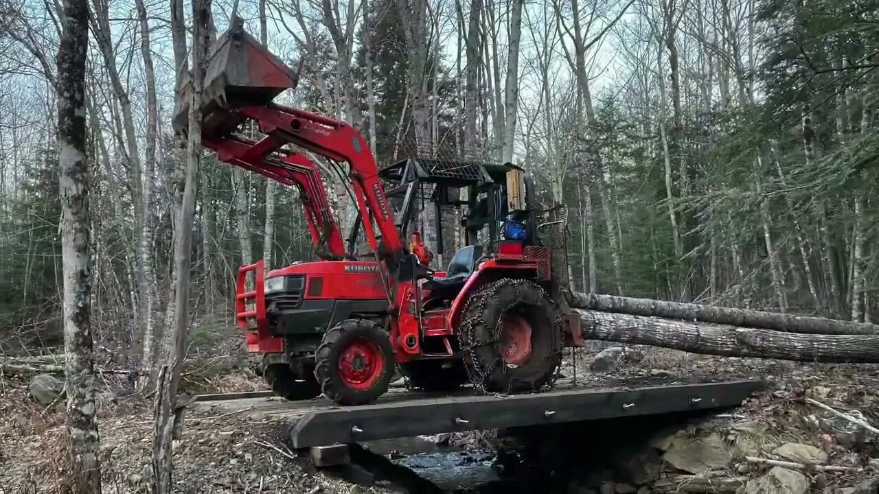 L3400dt pre-snow logging