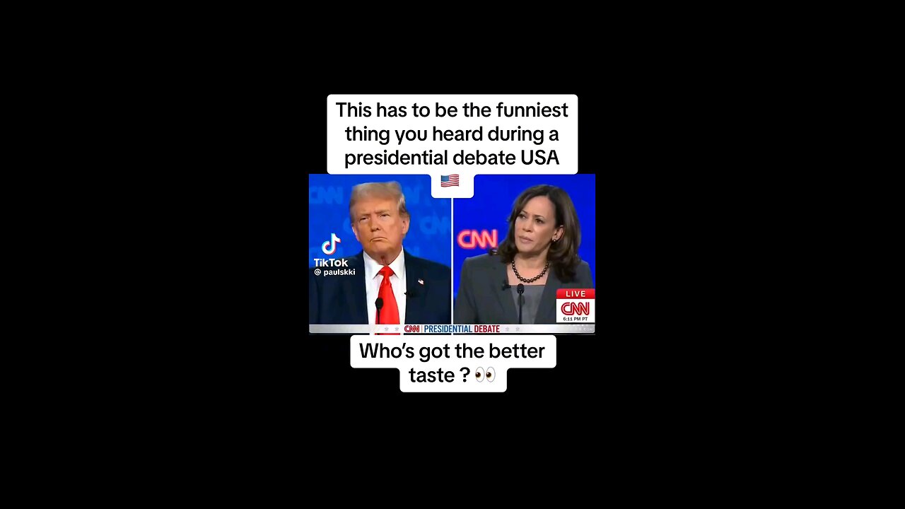 Title: "Election Showdown: Kamala and Trump Debate Ends in Hilarious Twist"