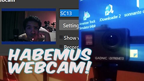 TESTEO: GADNIC EXTREME 13 como webcam!!!