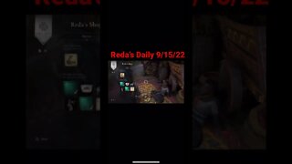 Reda’s Daily 9/15/22