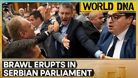 Serbia: Fists Fly As Massive Brawl Erupts In Parliament Over Roof Collapse |