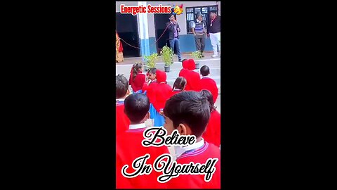 Believe in yourself// A motivational story // Energetic session during the assembly period 💪