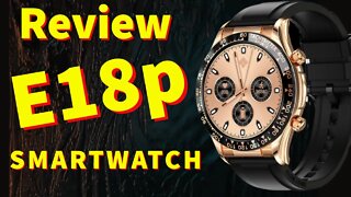 Smartwatch E18p NFC GPS Tracker funções de pagamento | Review Completo