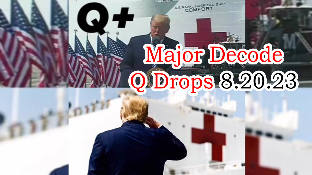 Major Decode - Q Drops 8.20.23 > Scare Event