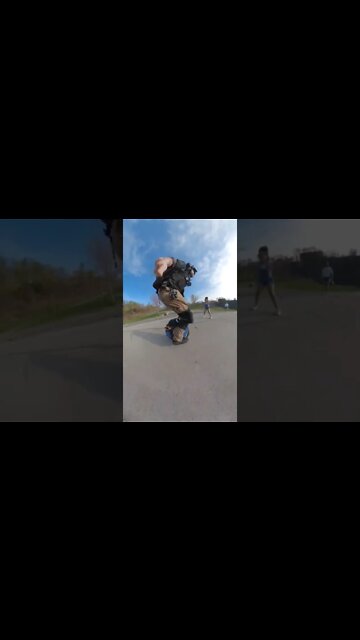 highfiving a kid never looked so epic