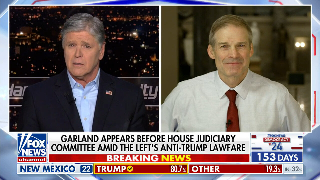 Rep. Jim Jordan: Here Are The 'Two Biggest Takeaways' From Merrick Garland's Testimony