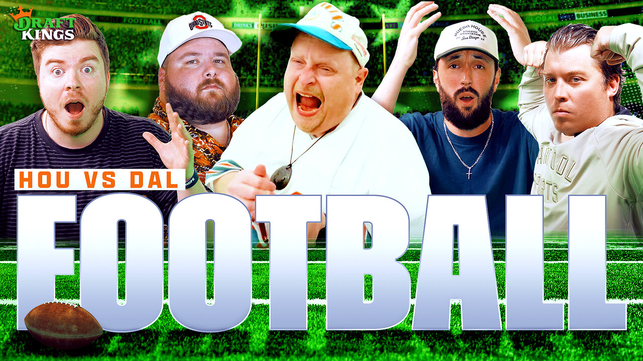 Frank the Tank and Co Sweat out Houston Vs Dallas | Barstool Gambling Cave