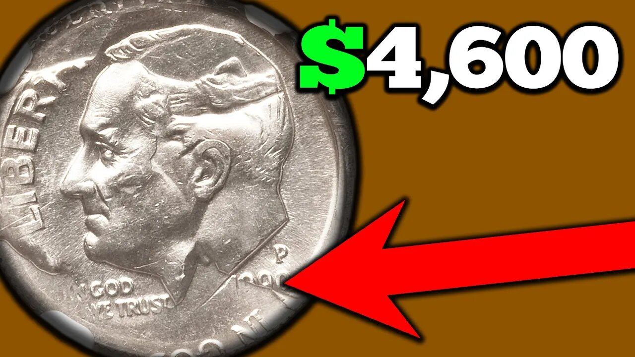 1991 Roosevelt Dimes Worth Money! Modern Mint Error Coins!